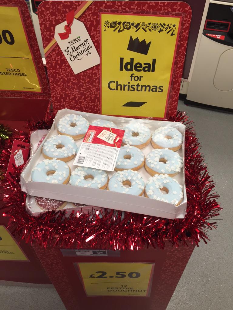 Festive doughnuts now only £2.50 🍩🎄