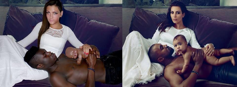 dansLeSilence's tweet image. Mdr ils sont voulu faire comme kim &amp;amp; kainy west