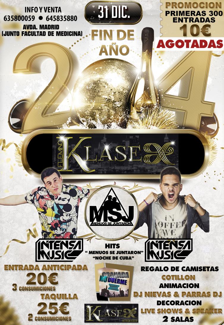 GrNoDuerme's tweet photo. Se sortean 2 entradas con 1 consumición para la fiesta de año en @DiscotecaKlase entre todos los RT #TweetSorteo 🎄🎉 http://t.co/NslIdLeYpj