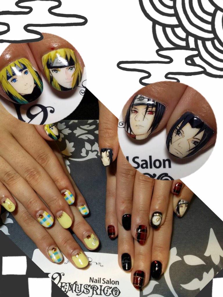 ウェヌスリコ 痛ネイル 秋葉原 Pa Twitter お客様ご依頼のnaruto ミナト うちはイタチ モチーフ痛ネイル O 痛ネイル ネイルデザイン Vrネイル Http T Co T8bjkzcocb