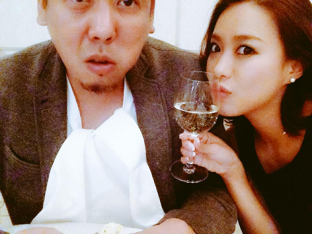 Mami Ishioka 結婚感謝祭 いや ほんと感謝です こんなメンズ勝りな私をもらってくれる旦那様 ありがとうだよ 大好き いつもお肉つまんでごめん 笑笑笑 Http T Co Ppooexebtu