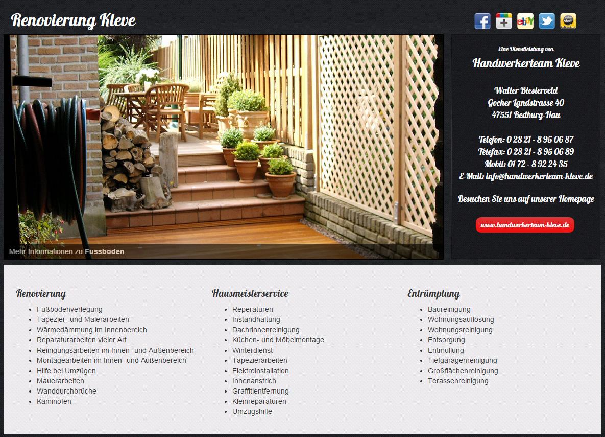 HandwerkerKleve's tweet image. Besuchen Sie unsere Landing-Page für Renovierungen Kleve.
#renovierung #kleve #goch #emmerich
renovierung-kleve.de