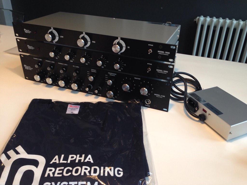 ALPHA RECORDING SYSTEM ARS MODEL3500 DJ機材 alpha recording system