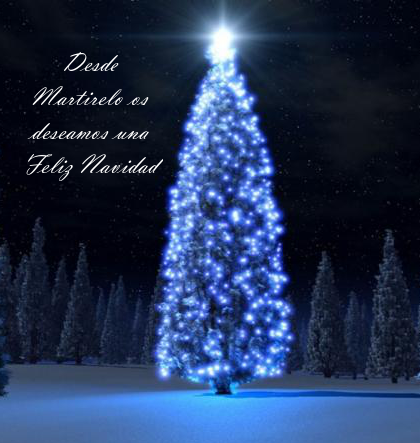 Desde Martirelo os deseamos que paséis una Feliz Navidad en compañía de vuestros seres queridos.