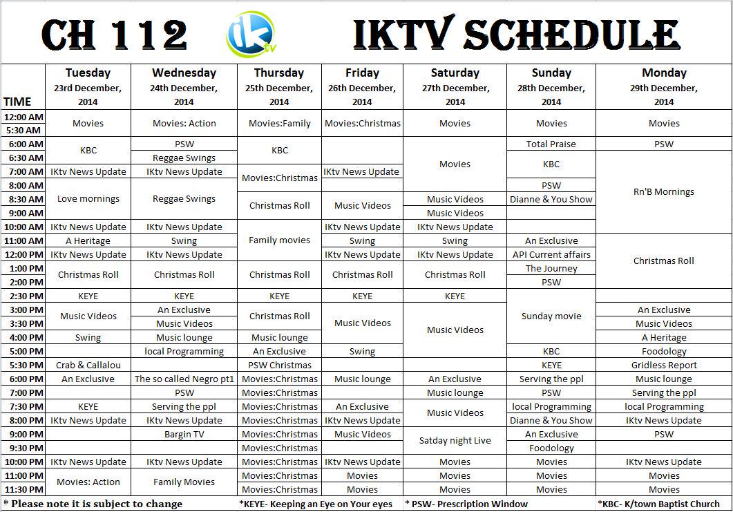 #IKtv #ProgramLineUp #AllAboutYou