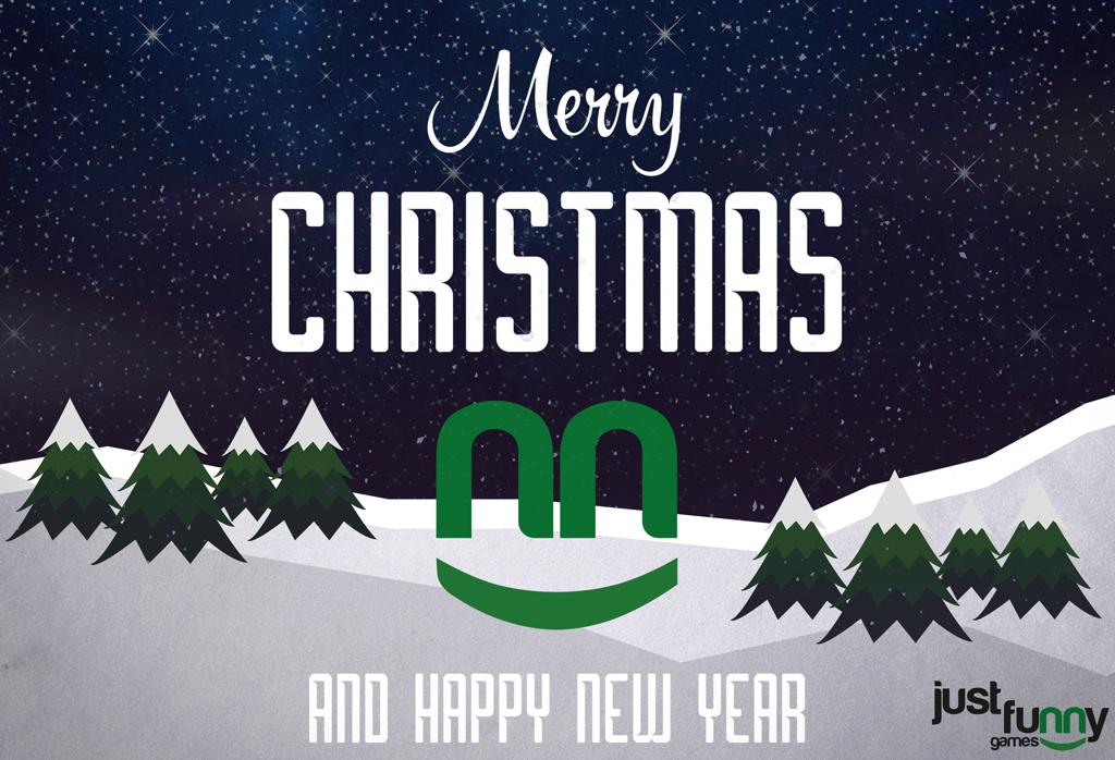justfunnygames's tweet photo. We wish you a Merry Christmas and a Happy 2015!!!!
The Just Funny Games team! http://t.co/fnUm0JORtK