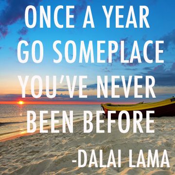 oneworld365's tweet photo. At least once a year go somewhere you've never been before #2015 #travel http://t.co/hHp5FlbmkJ