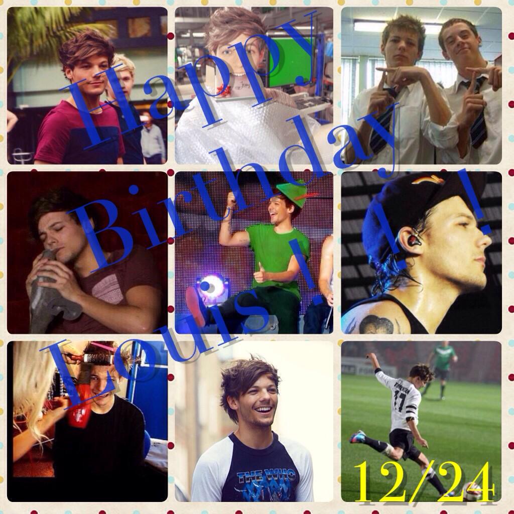           Happy Birthday Louis !!!

Lou                   