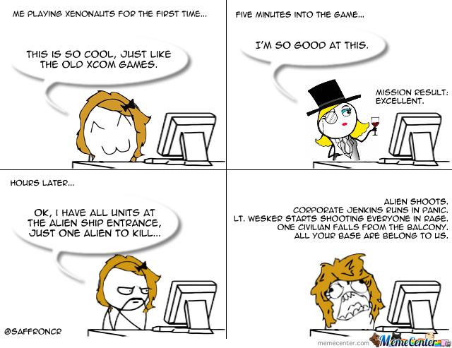 SaffronCR's tweet image. Me playing #Xenonauts from @GoldhawkInt