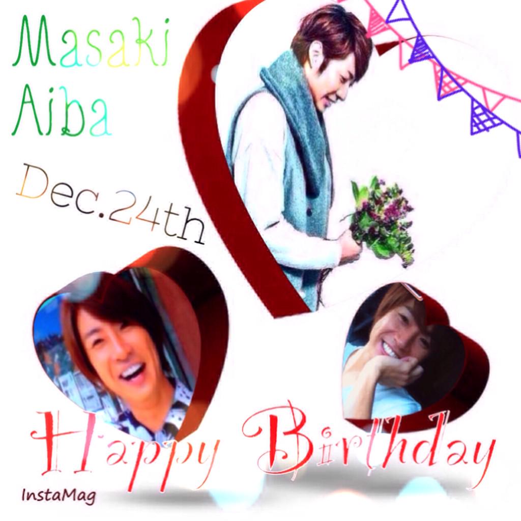  Masaki Aiba Happy Birthday !    1  1           12*24 