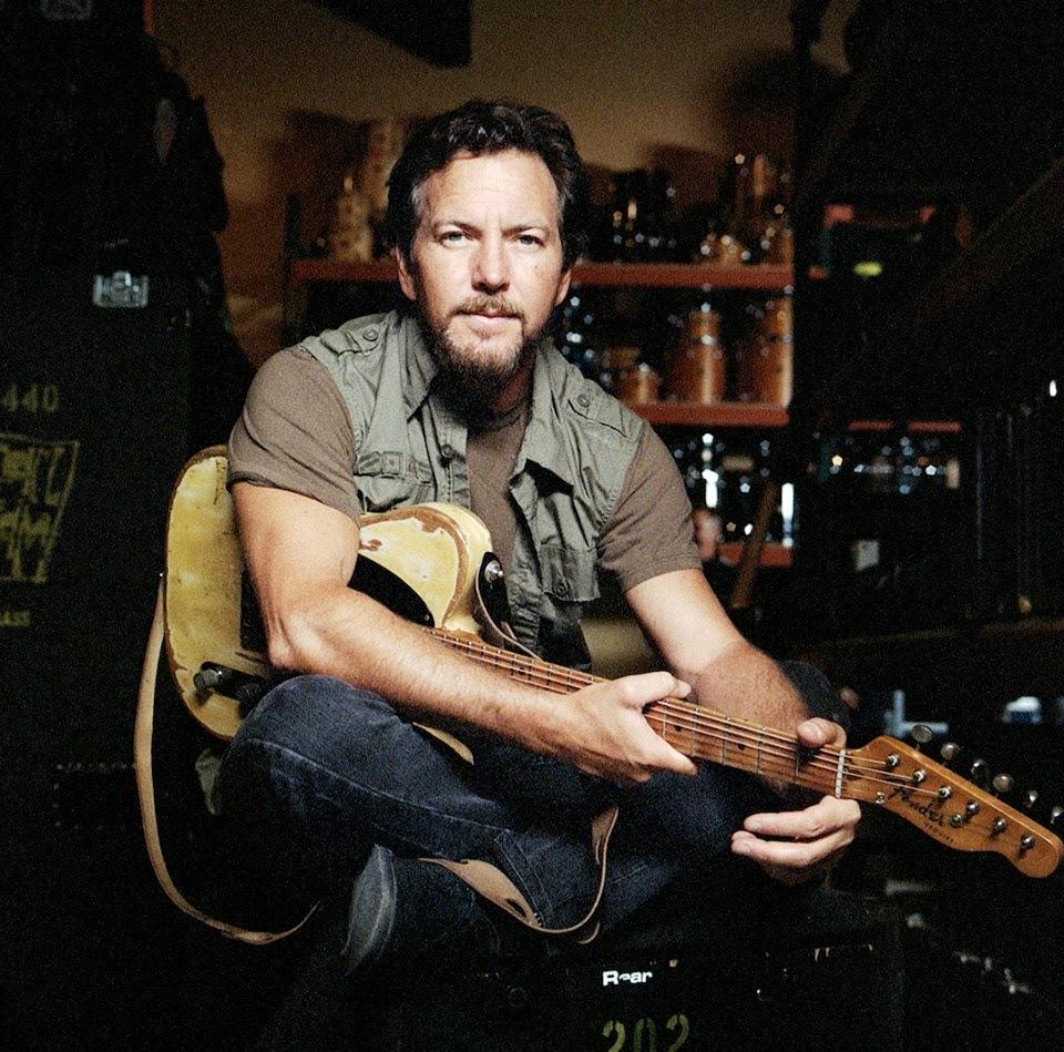 Eddie Vedder, ese artista grande que hoy cumple nah, medio siglo. Happy birthday!  