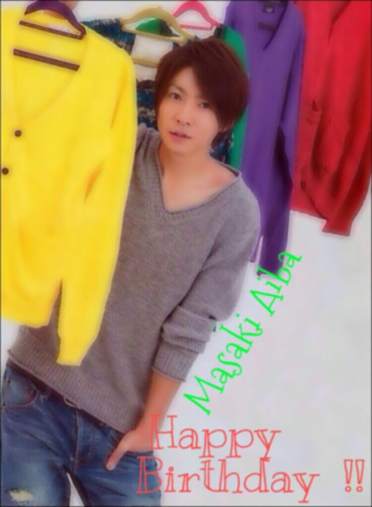 *

    Happy Birthday  . .:* Masaki Aiba *.+     nr                                   ..

* 