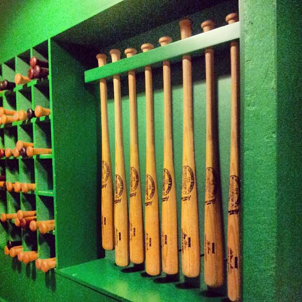 sluggernation's tweet photo. Our dugout is looking pretty festive. #alliwantisLS http://t.co/9gvj2ODtU3