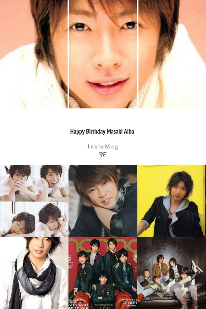 Happy birthday Masaki Aiba...              
