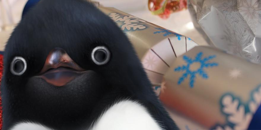 It’s not Christmas until you’ve pulled some crackers. #EarlyChristmas  #MontyThePenguin
