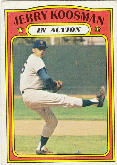 Happy Birthday to Jerry Koosman, 2x All-Star who had 6 15-win seasons and 2 20-win years.  Career 222 wins, 3.36 ERA 