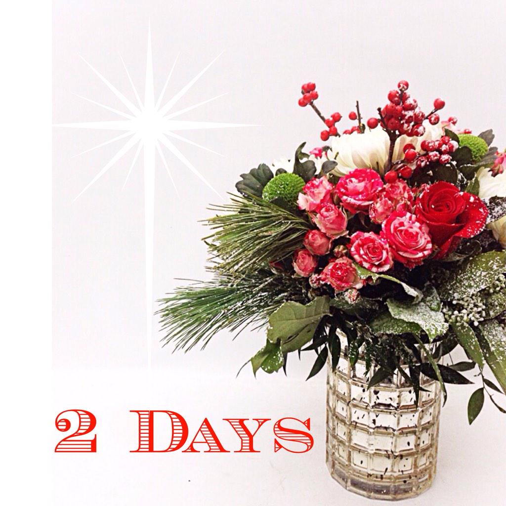 2 more sleeps... Wow... #Holiday #love #Christmas #festive #flowers #family #enjoy #deckthehalls #design #hohoho