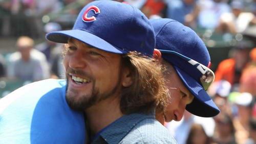 Happy Birthday to Eddie Vedder! 50 never looked so good. 