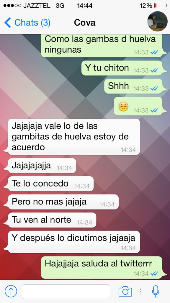 chema19ref's tweet photo. Si hasta Cova reconoce que las mejores gambas son las de Huelva por algo será 😁😁 #elsurtriunfa http://t.co/e4WjK3KcVZ