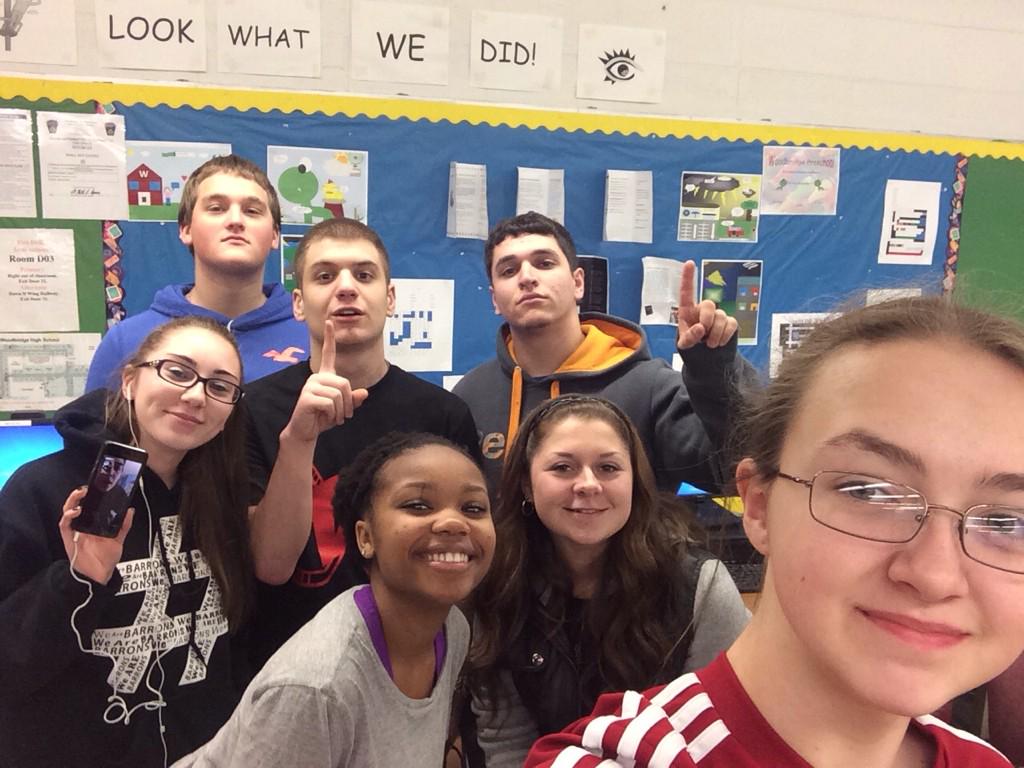 Happy Holidays from the WHS yearbook staff! Don't forget a yearbook makes a great gift! #WeAreBarrons 😊🎉