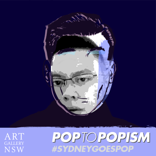 Dislay's tweet photo. I've made my face Pop! #sydneygoespop @ArtGalleryofNSW. Find out more: http://t.co/34cgMx9InV http://t.co/hFMLbPVzXg