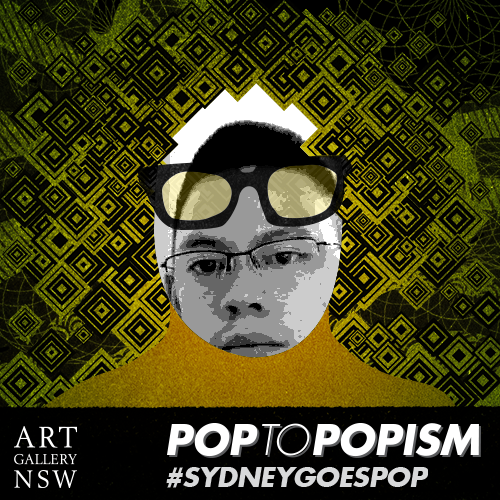 Dislay's tweet photo. I've made my face Pop! #sydneygoespop @ArtGalleryofNSW. Find out more: http://t.co/34cgMx9InV http://t.co/xLZMO8es6c