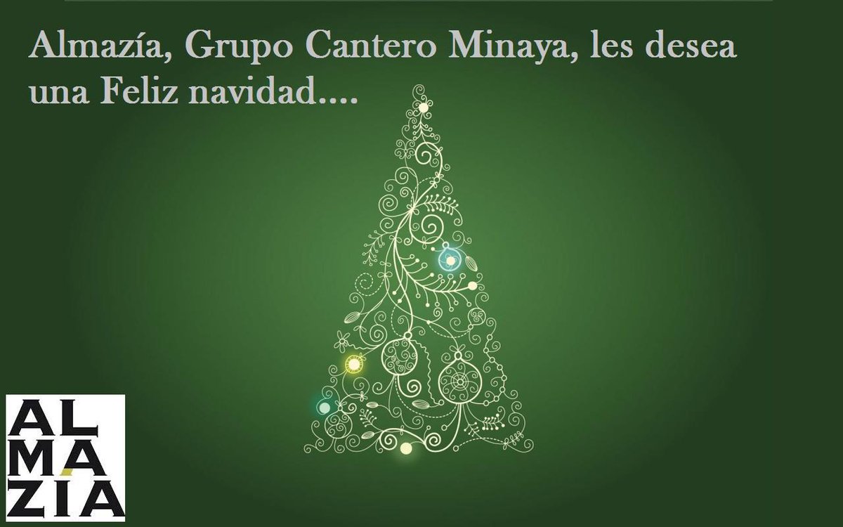 El equipo que conformamos <a href="/AceitesAlmazia/">Almazía</a>, queremos desear una Feliz Navidad!!