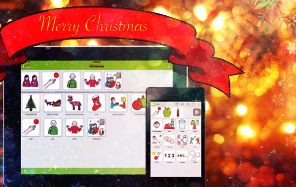 The #LetMeTalk App-Team wishes you all a peaceful #Christmas and a #HappyNewYear!