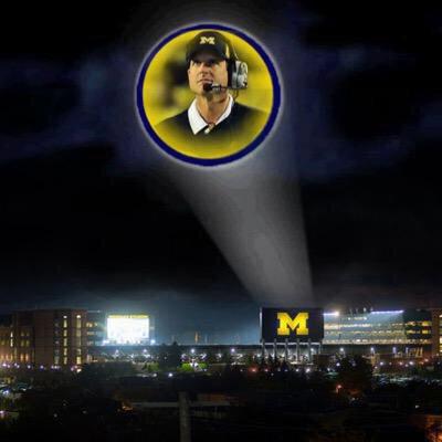 Happy birthday Jim Harbaugh!! There will be a party back home  