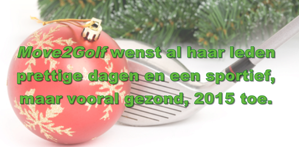Move2Golf wenst iedereen heel fijne feestdagen en een gezond en sportief 2015 toe! #Haarlem #indoorgolf