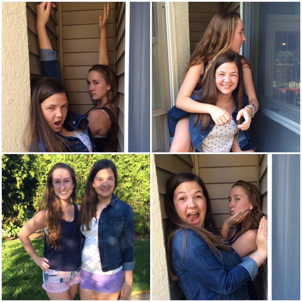 kristenhiser's tweet photo. Happy 17th to my best friend that happens to be my cousin. ( @MeganHartmus ) Love you tons.💕 #MPWL #RatedR #ThePurge http://t.co/zJYAECjNWs
