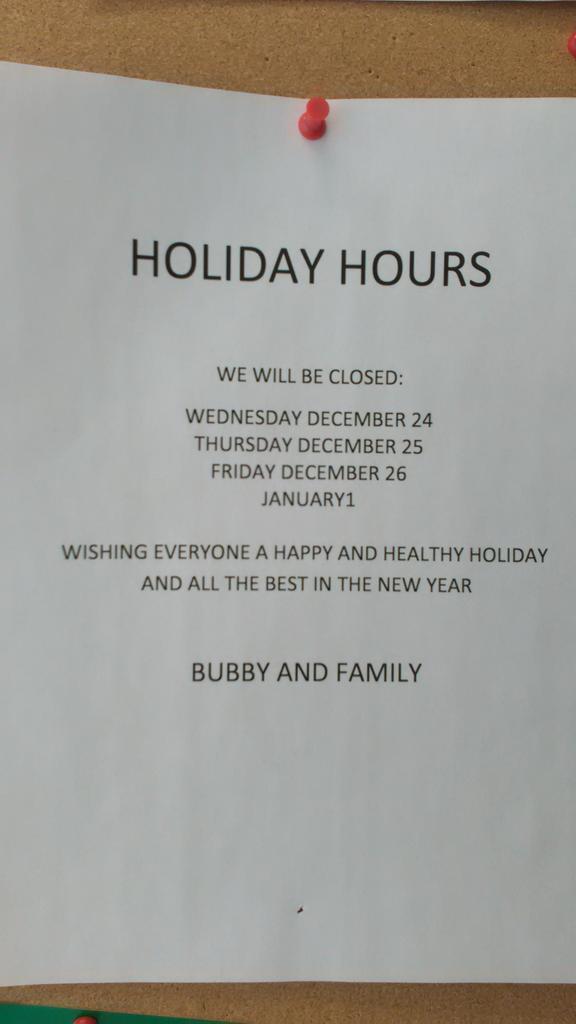 GrumansDeli's tweet photo. Grumans will be closed Dec 24-26 &amp; New Years Day.  Come indulge in a Chicken Pot Pie and mixed greens for only $14! http://t.co/8xHADQQ4Y1