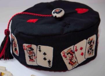 HatsPeriod's tweet photo. #HatAdvent full view of Hat Trick http://t.co/HN0gsk5HJY