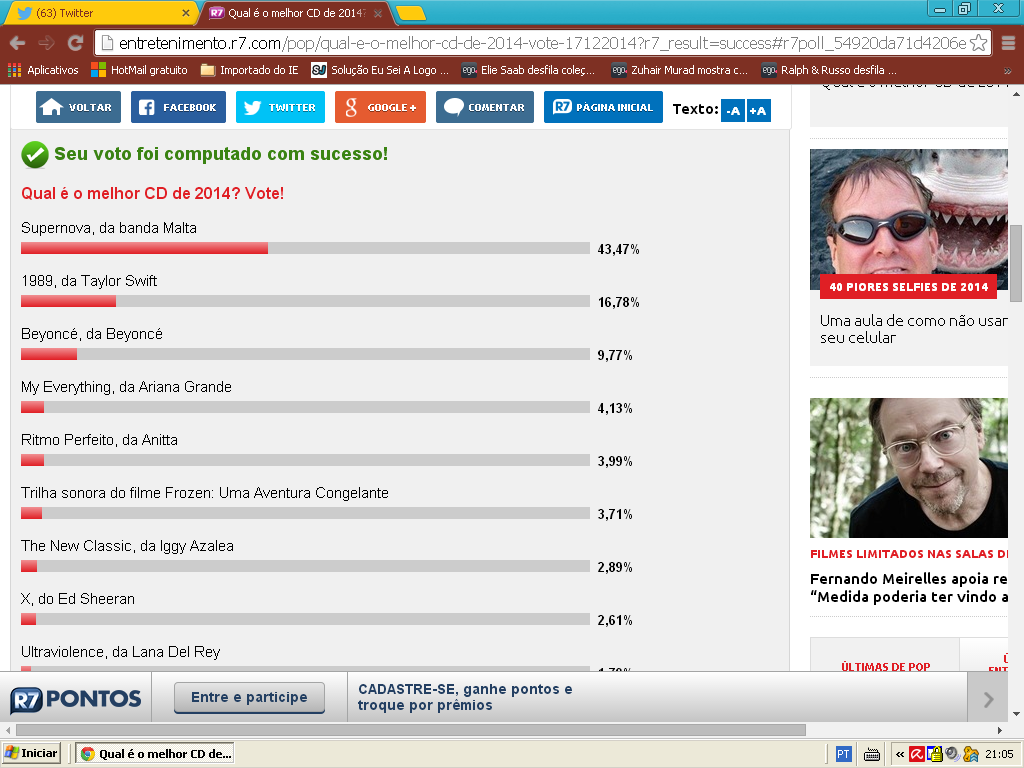 howBEYONCEhow's tweet photo. 3° Lugar Brasil? http://t.co/DlGdVITTKj