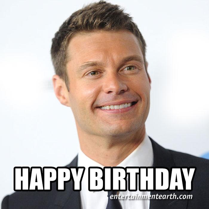 Happy 40th Birthday to Ryan Seacrest! Shop Collectibles:  