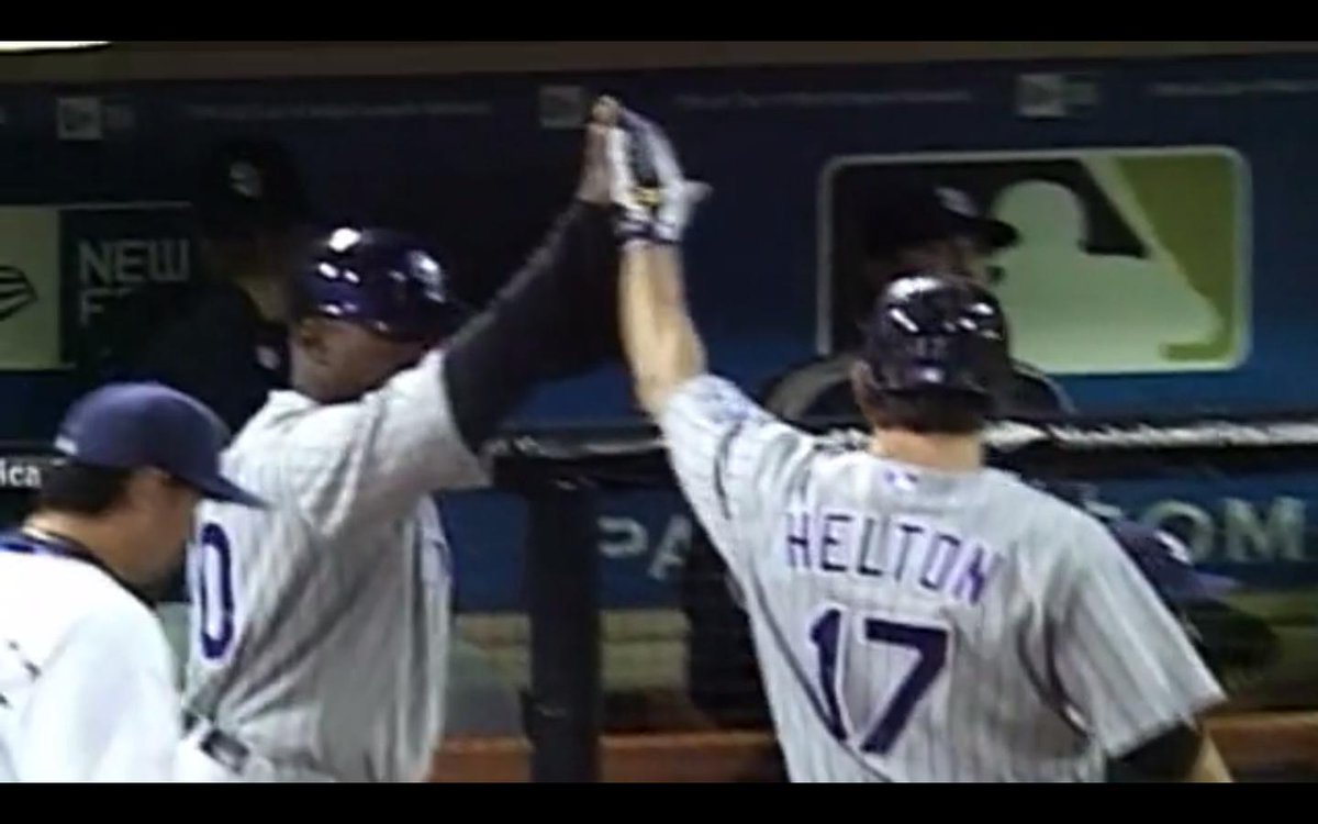 MLBProductions's tweet image. MLB Epic Moments: Rampaging Rockies is on @FOXSports1 at 4:30 PM ET. 07 @Rockies regular season finish was impressive