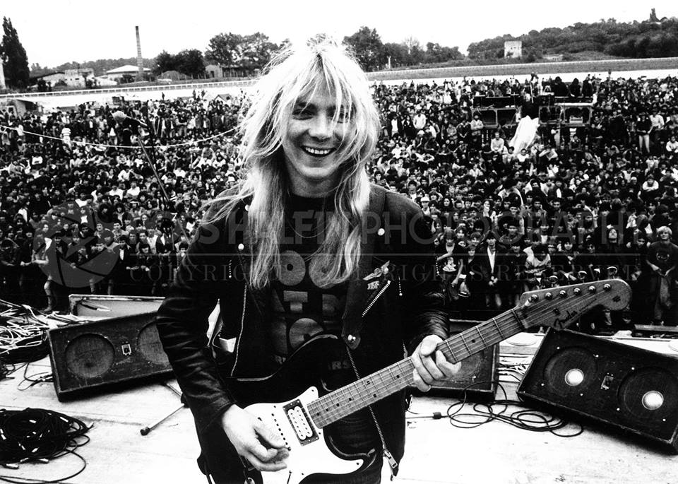 Happy Birthday to Dave Murray.

photo: Belgrade, Serbia 1981 