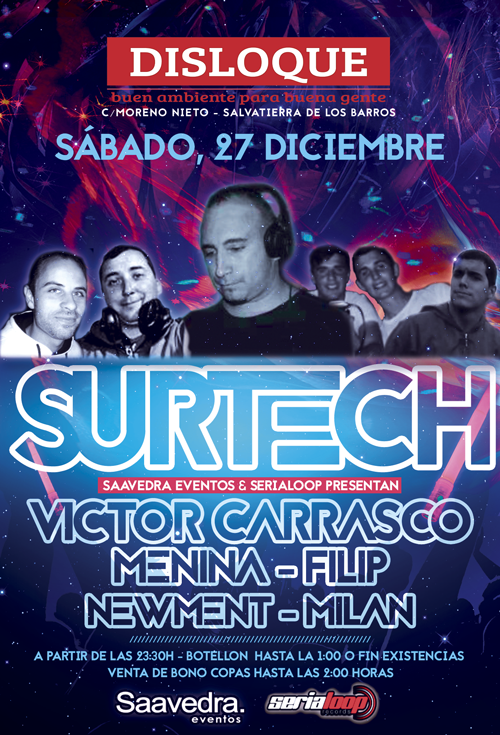 PubDisloque's tweet photo. SURTECH 2014!! Ultima fiesta techno!! PUB DISLOQUE Salvatierra!! Victor Carrasco, Menina, Filip, Newment y Milan http://t.co/xJN9TlsejO