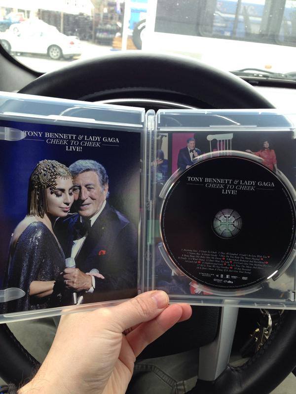 OMGaga_'s tweet photo. Cheek To Cheek DVD... CAN'T WAIT 😍 http://t.co/6dBK82PUKC