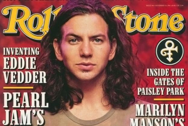 Happy 50th Birthday Eddie Vedder, lead singer of one of our absolute faves, the brilliant Pearl Jam!  