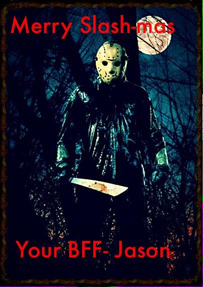 RunMichaelMyers's tweet image. @JasonLVoorhees always sends the best Christmas cards....