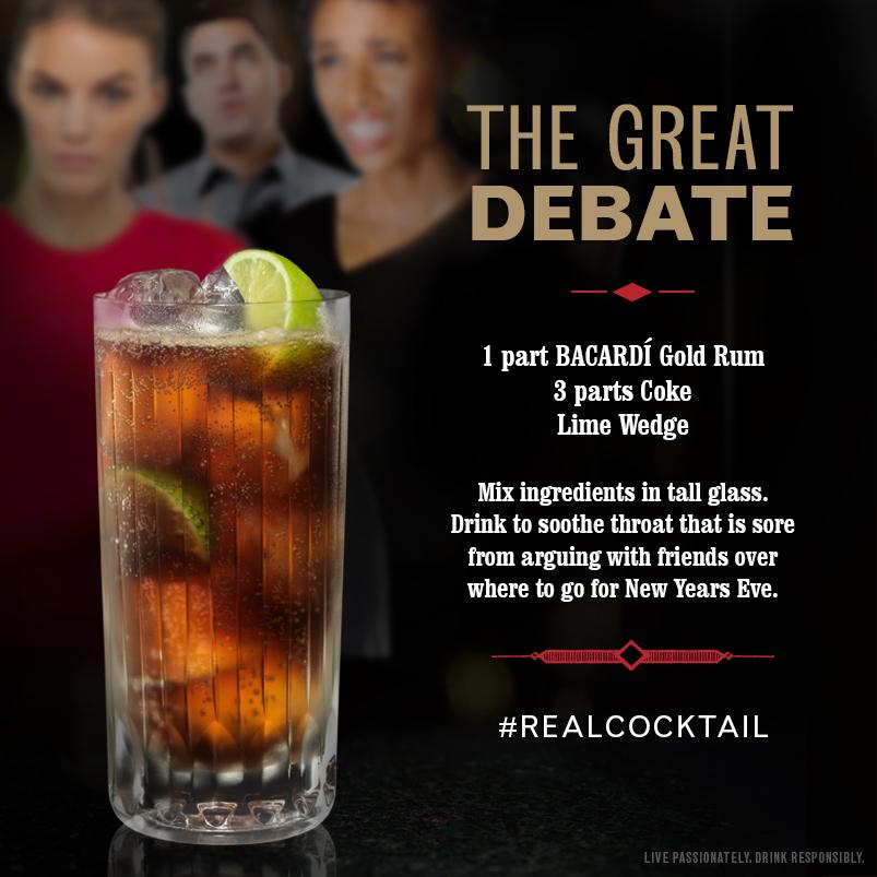 OnionLabs's tweet photo. The best way to start your #NewYearsEve is a fight with friends about what to do and a @Bacardi #RealCocktail http://t.co/uAlMDtgBXz