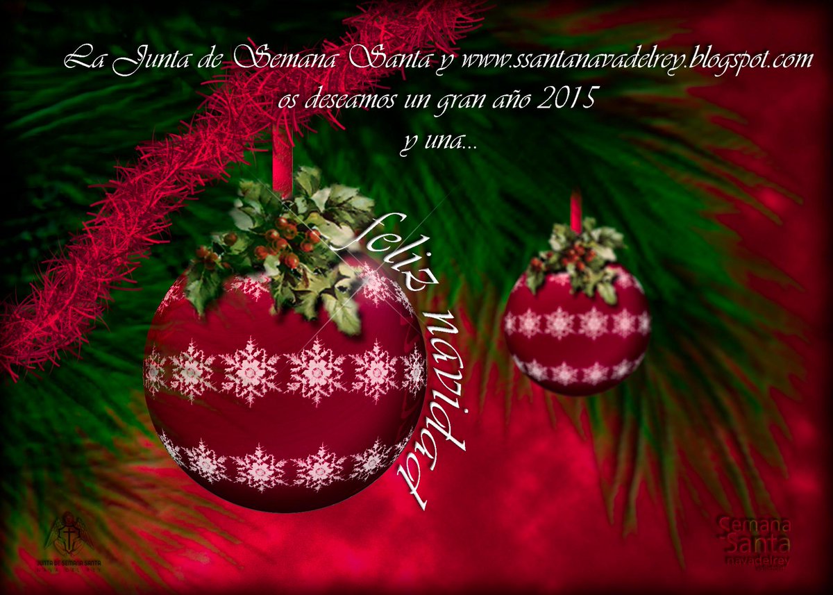 NavaDRS_Santa's tweet photo. FELIZ NAVIDAD Y GRAN AÑO 2015 http://t.co/saKKdE4fTk con nuestros mejores deseos http://t.co/mgR36lyfPI
