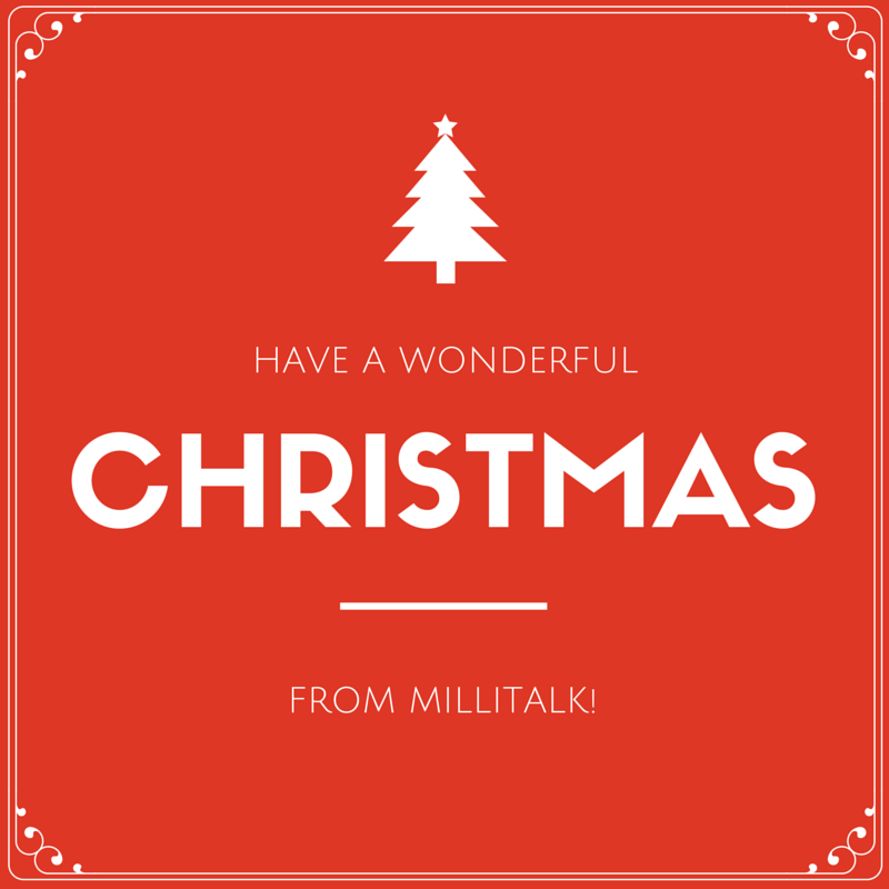 MilliTalkOps's tweet photo. #MerryChristmas MilliTalkers! http://t.co/E9cBPa7oKB