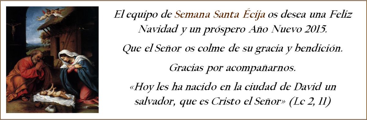 Os deseamos una Feliz Navidad y próspero Año Nuevo 2015.