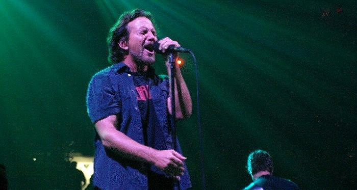 Happy Birthday, Eddie Vedder! Here\s a photo I took of Eddie when played this year. 