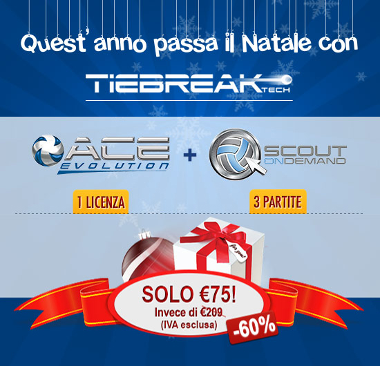 TieBreakTech's tweet photo. #Natale 2014 #TieBreakTech
#Ace Evolution + 3 #partite #scout on #demand 
http://t.co/JGdyUsBsSU http://t.co/RSUp0DhsVN