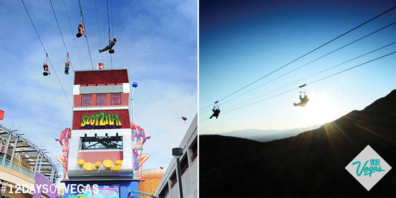 vegasnewsnow's tweet photo. Two ziplines zipping @SlotZillaLV @FlightlinezBC #12DaysofVegas http://t.co/PmflAfLgUt #lasvegas http://t.co/1tXqxG9wCu