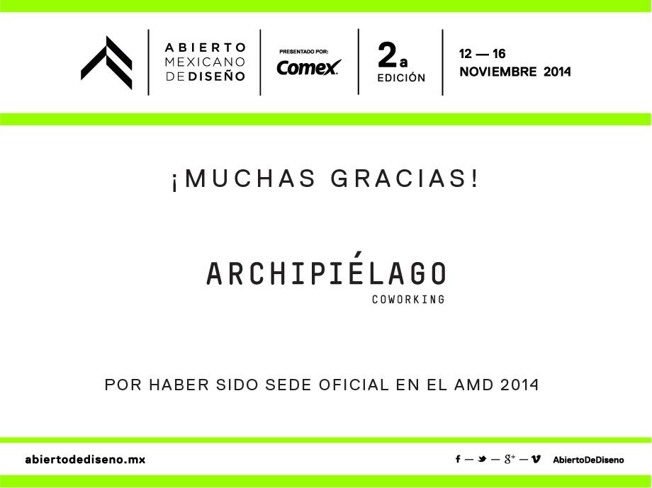 abierto_cdmx's tweet photo. Gracias a @_Archipielago por ser sede del AMD 2014.
#AMD2014 #ProcesosAMD http://t.co/cSk8minwdi