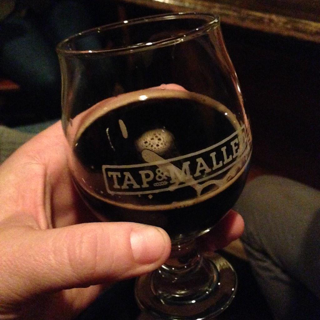 Jarsh's tweet image. Founders Canadian Breakfast Stout is happening right now @TapandMallet